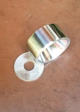 1.6" COIN RING 17 DEGREE FOLD OVER  DIE FOR AMERICAN SILVER  EAGLE