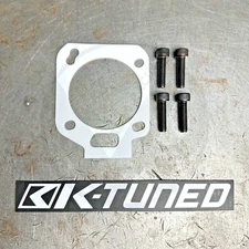 K-Tuned Dual Pattern Thermal 72mm Throttle Body Gasket & Bolts RBC PRB RRC PRC