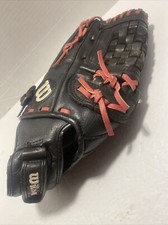Wilson Tempest Fast Pitch 12-1/2" Softball Glove LHT A0602 FP125 Nice Condition