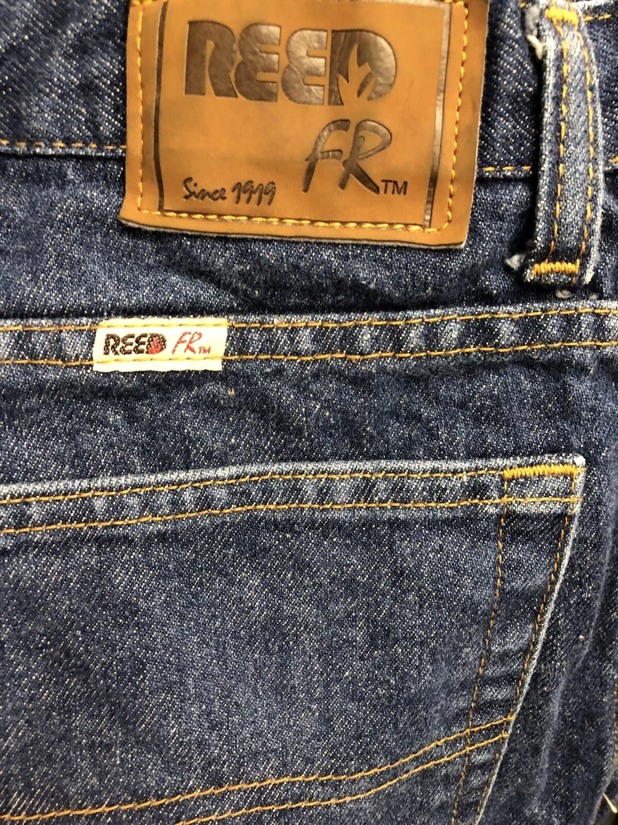 Reed FRC HRC FR Flame Resistant Cotton Denim Jeans 46x32 EUC eBay