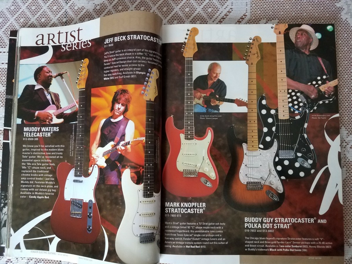 2005 Fender Guitars & Amps Frontline Catalog 256 Pages! Case Candy