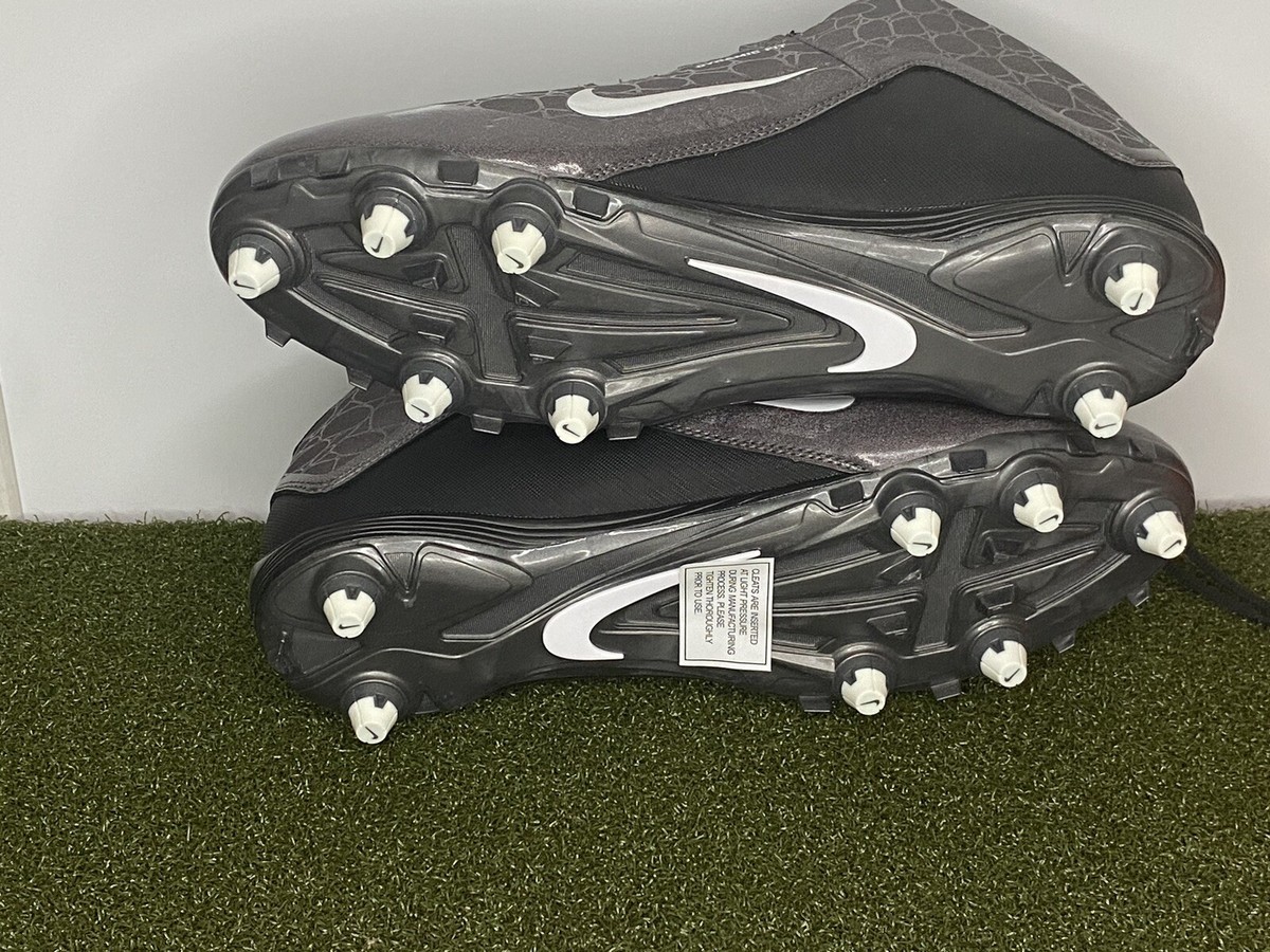 Nike Alpha Strick Men\'s 11.5 Black White Cleats Nike Alpha Menace Strong Men main image 2
