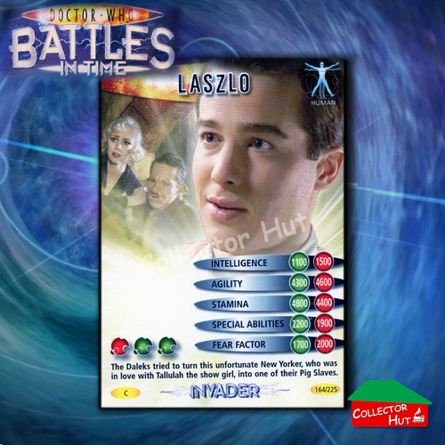 DOCTOR WHO Battles in Time #376-600 INVADER RARE & COMMON CARDS YOU CHOOSE - Picture 154 of 212