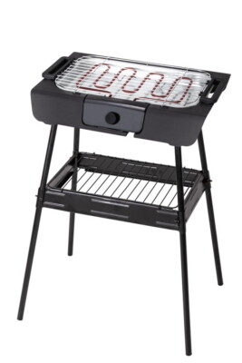 Tischgrill Standgrill Barbecue Grill Thermostat elektrisch Elektrogrill Barbeque