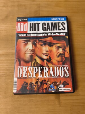 Desperados Wanted Dead or Alive PC CD-ROM Deutsch Keep Case Strategie Spellbound