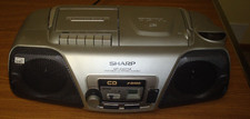Sharp QT-CD114 Portable CD Stereo System. Boombox w CD, Cassette  AM/FM Radio