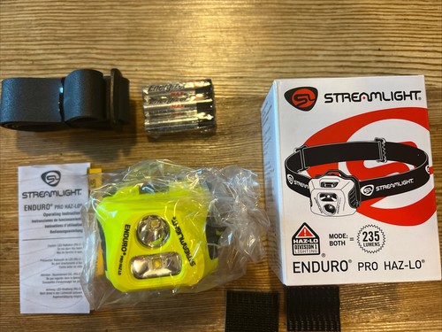 Streamlight Enduro Pro USB Headlamp Elastic Head Strap Yellow / Black - 61435