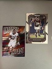 PRIZM DRAFT rookie card Devon Achane INSTANT IMPACT insert/variation 2023