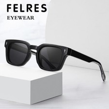 Unisex Square Polarized Retro Sunglasses Classic Outdoor Shade Glasses UV400 New