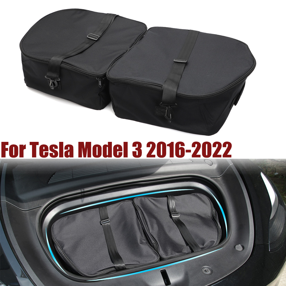 For 20162022 Tesla Model 3 Front Trunk Luggage Bags Frunk Organizer