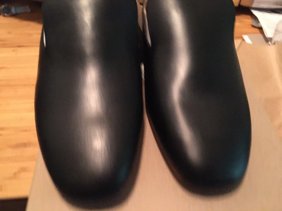 Mocasín Madewell Willa Mula Talla 9.5; Negro - Nuevo En Caja