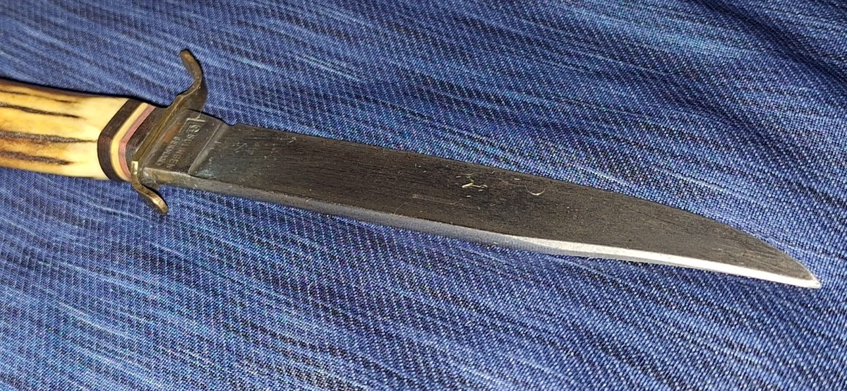 SOLINGEN リンダーゾーリンゲン　鹿彫刻　 Old Solingen Vintage Baron Solingen Germany Stag Antler Carving Set
