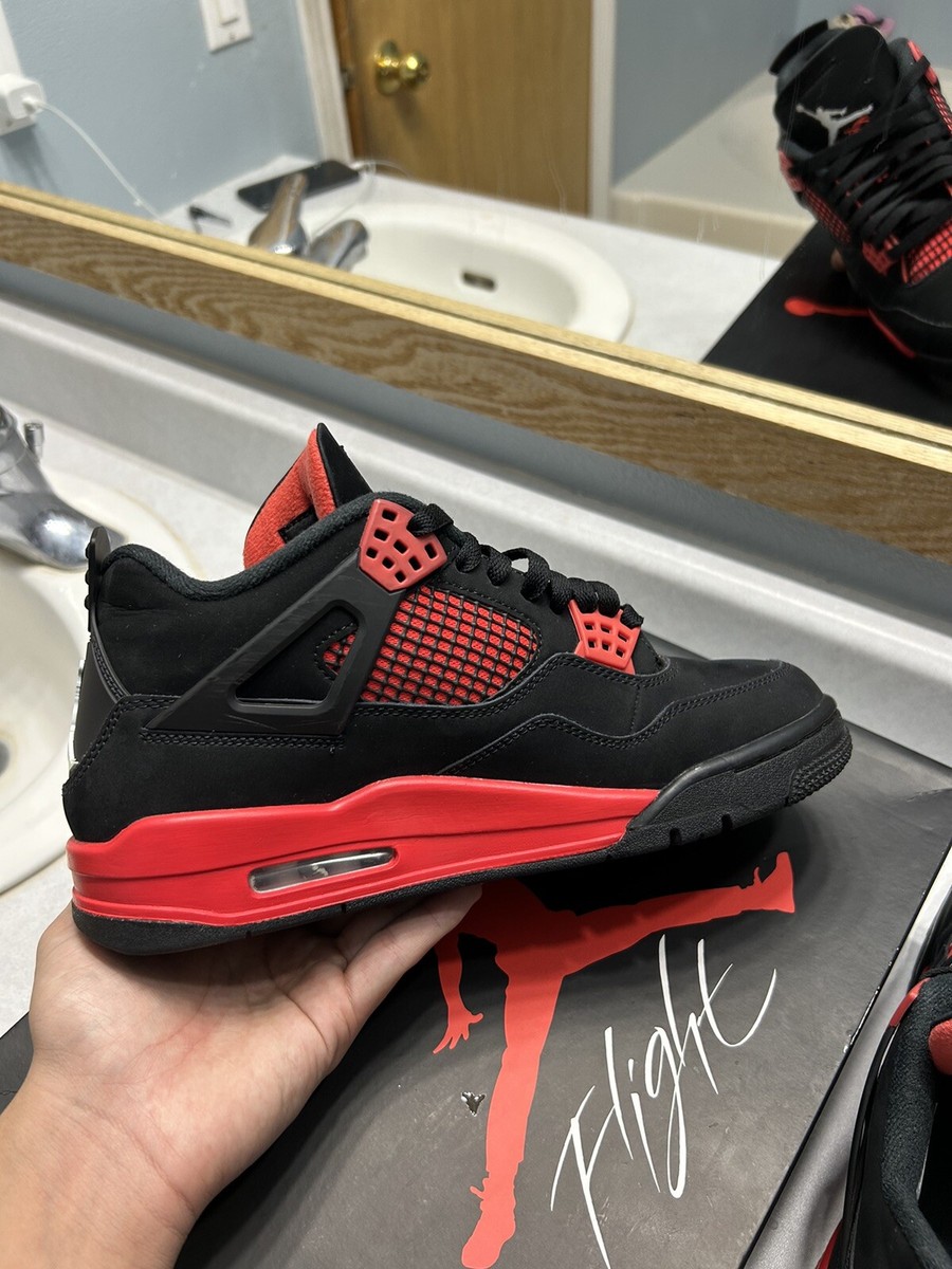 Size 8 - Jordan 4 Red Thunder | eBay