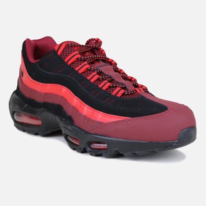 nike air max 95 premium trainers in red