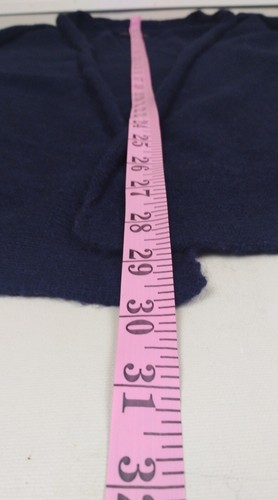 Banana Republic Luxury Cashmere Blend Women’s Navy Sweater, Size Large - Bild 4 von 8