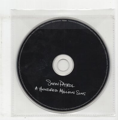 (JS413) Snow Patrol, A Hundred Million Suns - 2008 CD