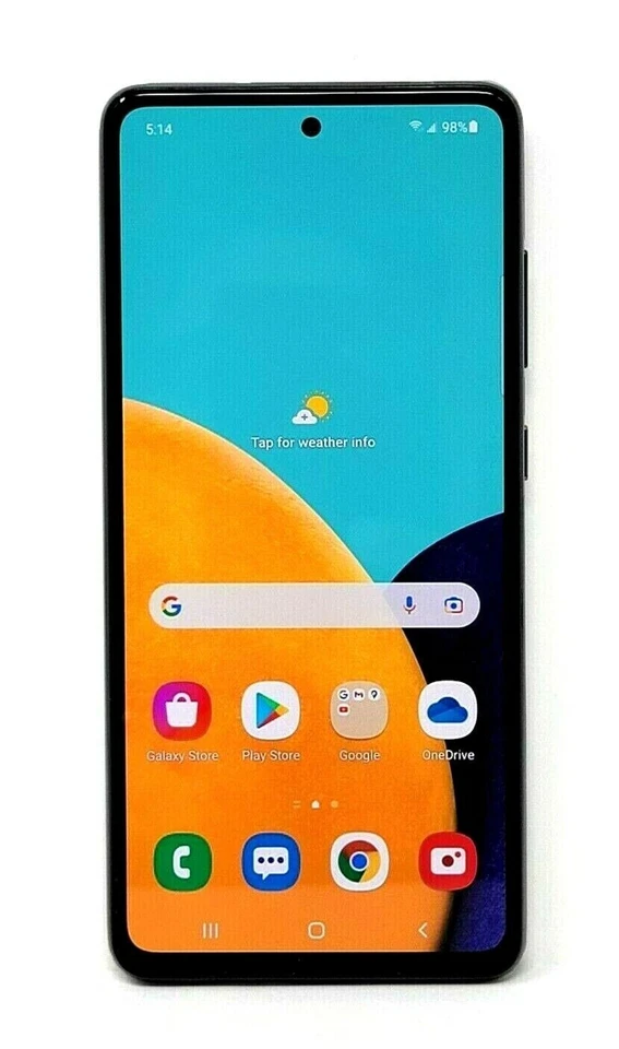 Samsung Galaxy A52 5G 128 GB LTE Negro SM-A526 GSM Desbloqueado Caja Abierta Foto 3 de 4