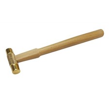 Brass Hammer Flat Face Head Solid Brass Metalsmith Hobby & Craft Small Hammer