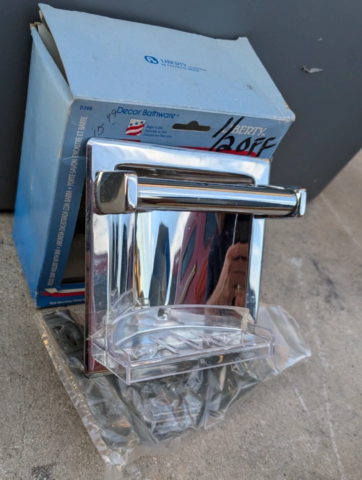 Новый старый запас Liberty оборудование утопленный мыло блюдо ванна раковина хром D398 - Изображение 2 из 4