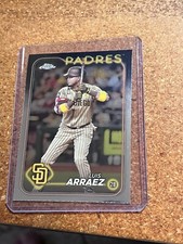 2024 Topps Chrome Baseball # 216 Luis Arraez 1