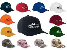 1953-56 Ford F-100 F100 Pickup Truck Classic Color Outline Design Hat Cap New 1953-56 Ford F-100 F100 Pickup Truck Classic Color Outline Design Hat Cap New