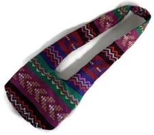 Purple Print Hobo Bag Purse  for 18 inch Doll Clothes Girl Accessories