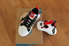 NWT BOYS GROUND UP SZ 3 SHOES DISNEY MICKEY MOUSE