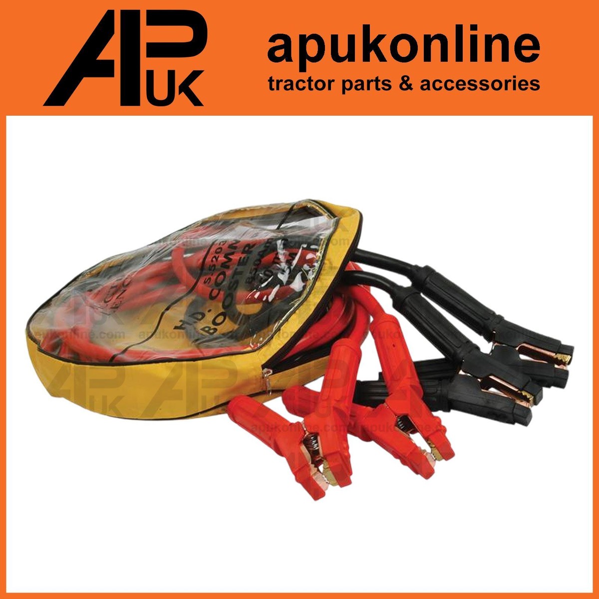 Jump Starter Cables 700 Amp 55mm² Clamp for Tractor Plant