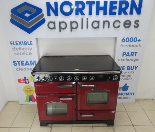 Rangemaster Range Cooker Induction Electric 110 Steam Cleaned QR156