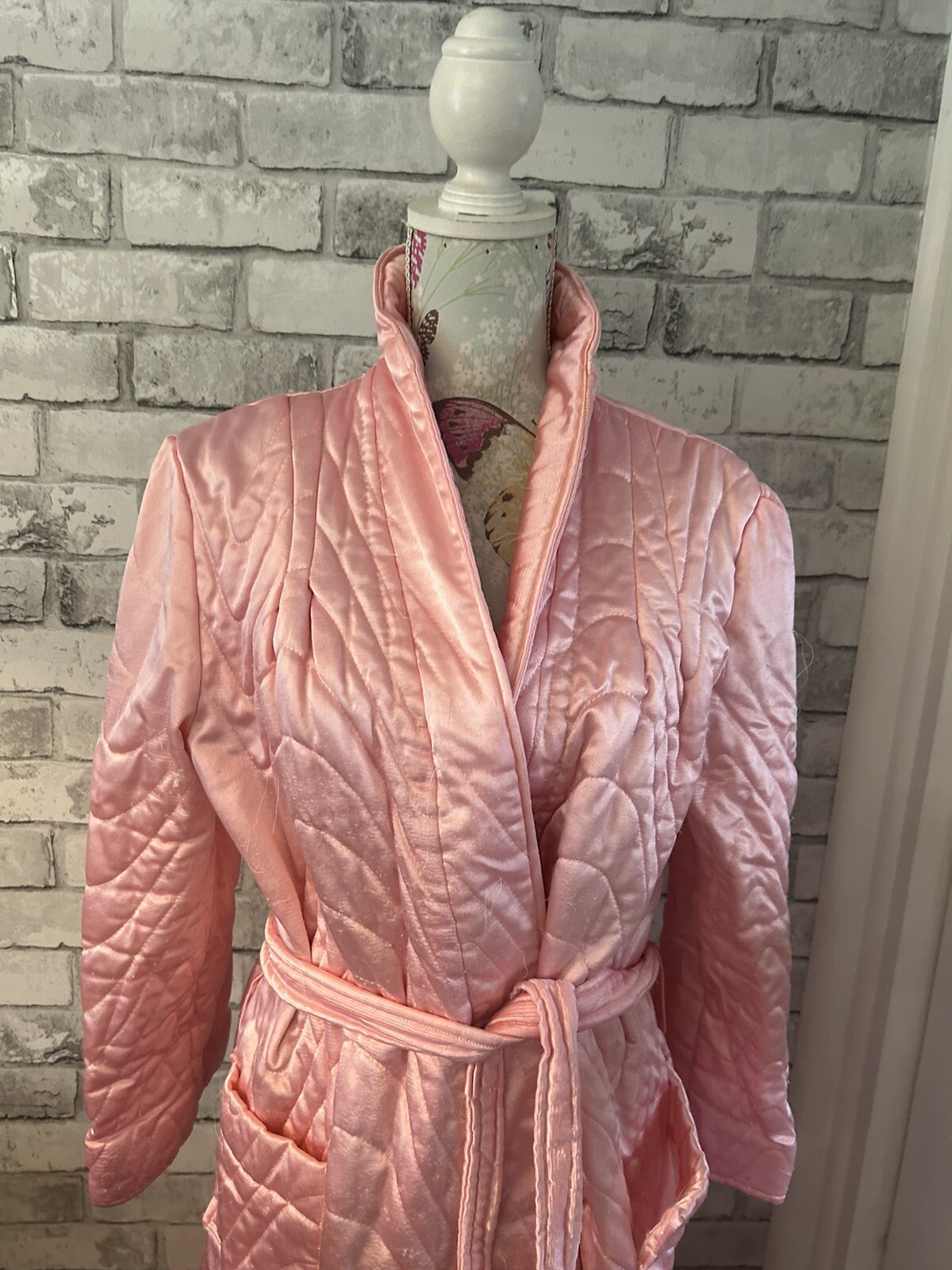 Vintage Ladies’ Quilted Dressing Gown eBay