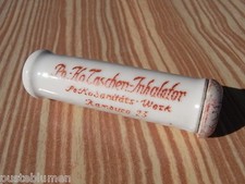 Po - Ho Taschen - Inhalator Sanit&auml;ts - Werk aus Hamburg 23 Porzellan um 1900