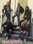Iron Maiden 5 x 7 Color Photo Printed in Italy danrose © Michael Putland/L.F.I.