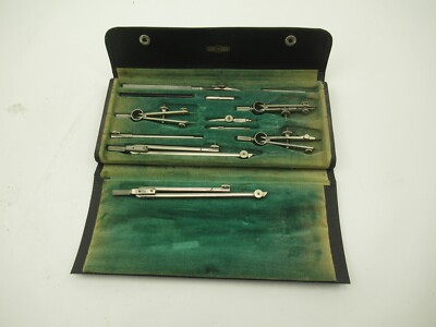 Vintage DIETZGEN Special Drawing Drafting Instrument Set 1095J US Zone Germany