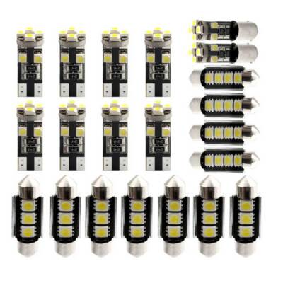 21 Auto Innen Beleuchtung Weiß 12V 3W Lampe PCB SMD Birne 5050hohe Leistung Chip