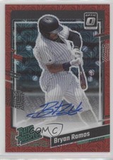 2023 Panini Donruss Red Mojo Prizm 24/25 Bryan Ramos #RPS-BR Auto 08h7