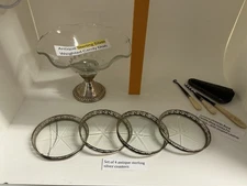 Antique Group. Sterling Silver & Victorian Show Hooks Sewing. Look!