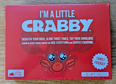 I'M A LITTLE CRABBY (2022) Familienfreundliches Partyspiel von EXPLODING KITTENS *NEU*