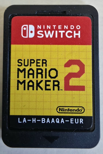 Super Mario Maker 2 Nintendo Switch Game Cartridge Only Tested Working