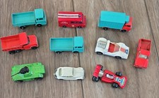 Vintage Lesney Lot of 10 MATCHBOX  #1, 15, 24...