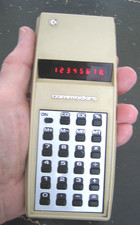 * *  Uralter Commodore LED Taschenrechner Typ...