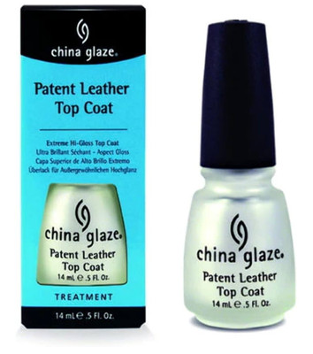 China Glaze Patent Leather Top Coat 0.5oz #70279