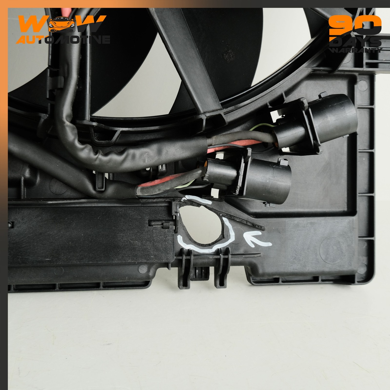 Bentley Continental GT 2013-2017 Fan assembly P/N 3W0121205C