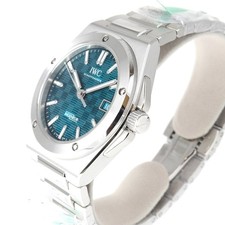 IWC Ingenieur IW328903 40mm Stainless Steel Green Dial Automatic Box #KN057 2