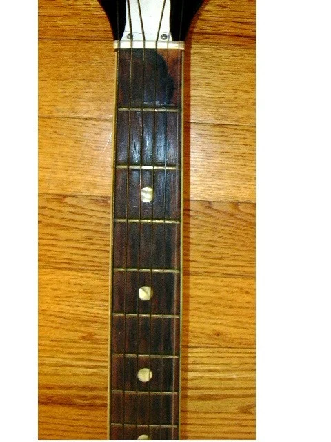 Vtg  1962 TRUETONE ELECTRIC  Archtop Guitar SPEED DEMON 3 Spd Bump Pickups K773 - Image 4 of 4