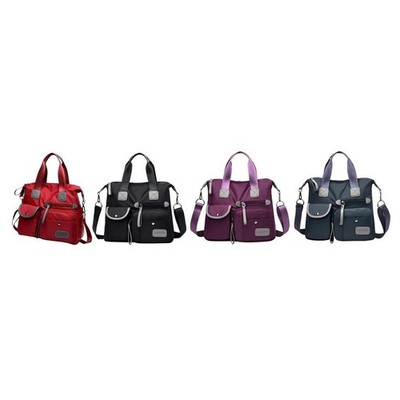 Womens Single Adjustable Strap Shoulder Bag Handtasche Plain Satchel Cross Body