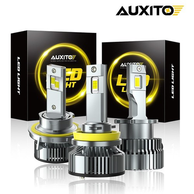 #ad #ad AUXITO Combo H4 9003 LED Headlight Kit Bulbs High Low Beam Super White 80000LM $104.09