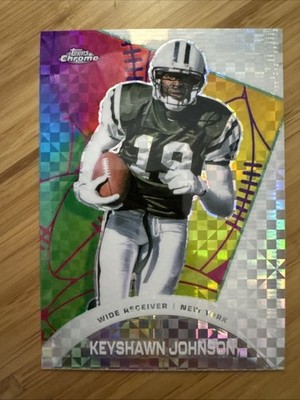 Keyshawn Johnson 2023 Topps Composite - Chrome All-Etch X-Fractor #CAE-14