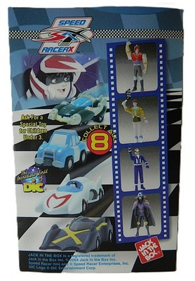 JACK IN THE BOX JACK'S KID'S MEAL SPEED SRX RACER X MACH GOGOGO 97