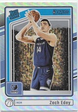 Zach Edey Rookie 2024-25 Panini Donruss #239 Silver Holo Memphis Grizzlies