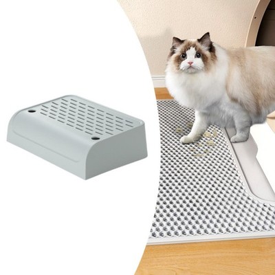 Katzentoilette Stufenfänger leicht zu reinigen Tierbedarf für alte Katzen Kätzchen Rampe